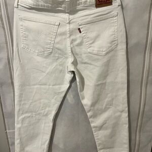 Levi's Women's Crisp White Skinny Jeans
